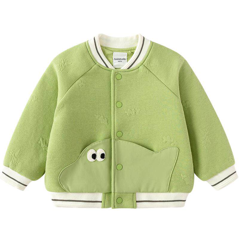 巴拉巴拉外套男童棒球服宽松萌趣
