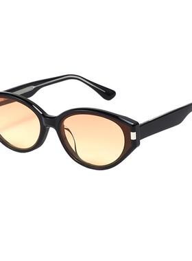 复古猫眼偏光防紫外线墨镜女