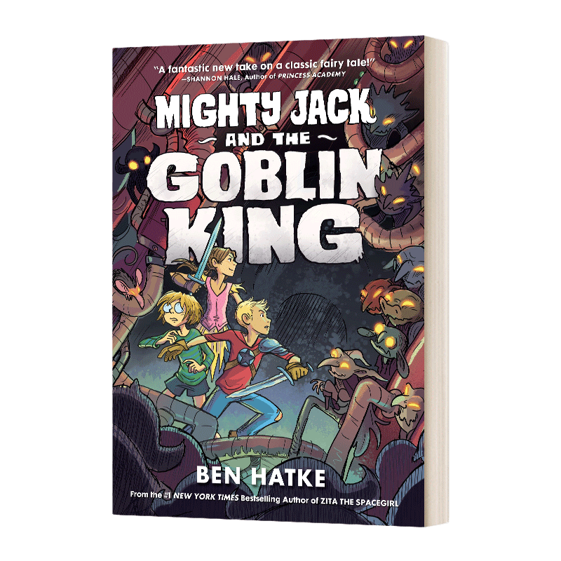 英文原版 Mighty Jack And The Goblin King 超强的杰克和妖精王 英文版 进口英语原版书籍