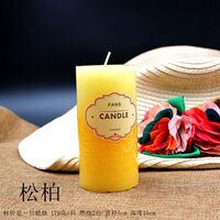Indoor essential oil aromatherapy candles, Mediterranean smoking, deodorizing and dehumidifying, romantic smokeless household candles thumbnail 2