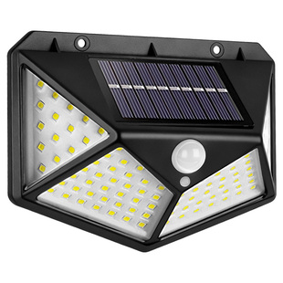 太阳能庭院灯家用室外超亮感应灯门口防水壁灯2026新款照明户外灯