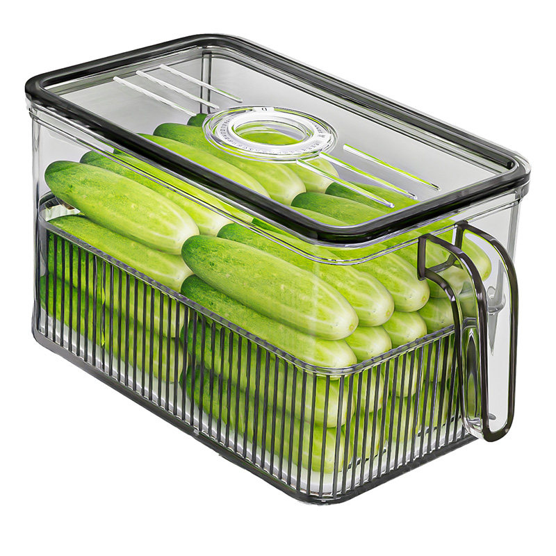 【食品级PET】大容量冰箱收纳盒