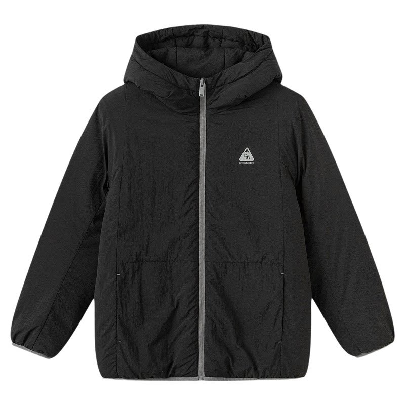 巴拉巴拉balaOne棉服连帽外套