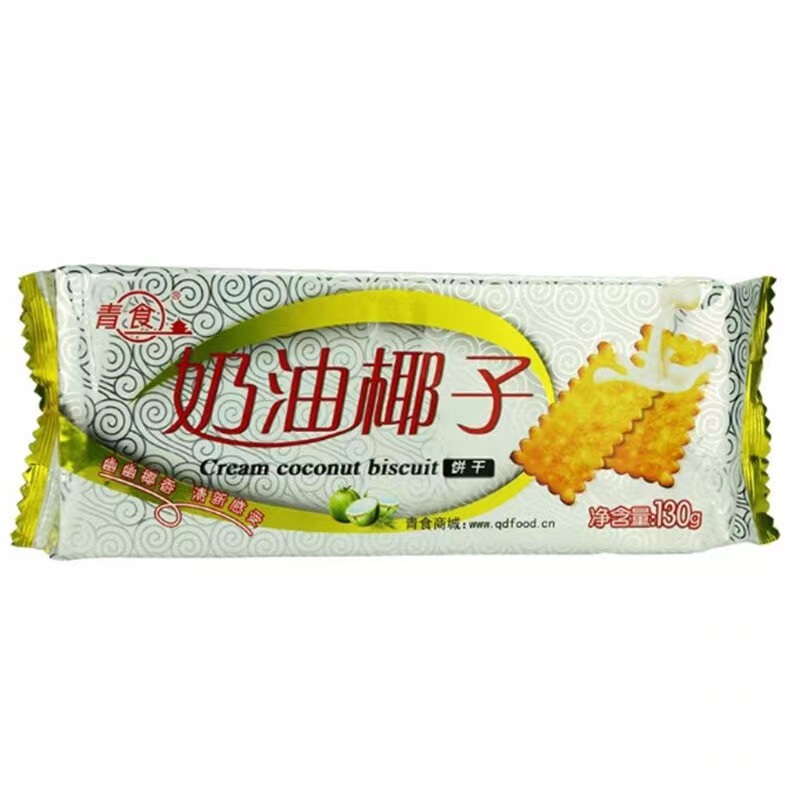 青食奶油椰子蜂蜜椰子饼干