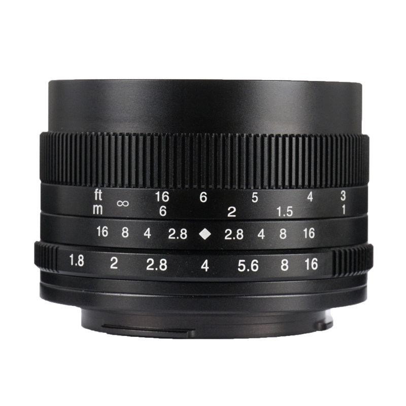 七工匠50mmF1.8大光圈人像镜头