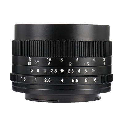 七工匠50mmF1.8大光圈人像镜头