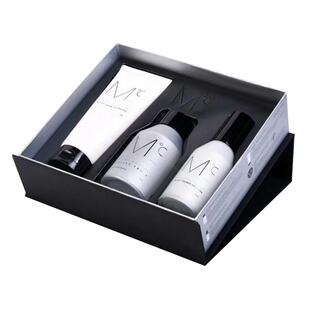 MdoC蒙度士洗面奶三件套装男士保湿送礼盒护肤品爽肤水精华乳面部