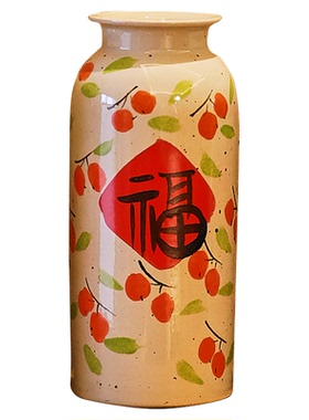 景德镇中古风水培插花器乔迁摆件