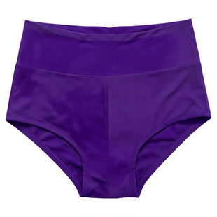 Solid color high-rise skinny sports shorts 高腰紧身 弹力短裤