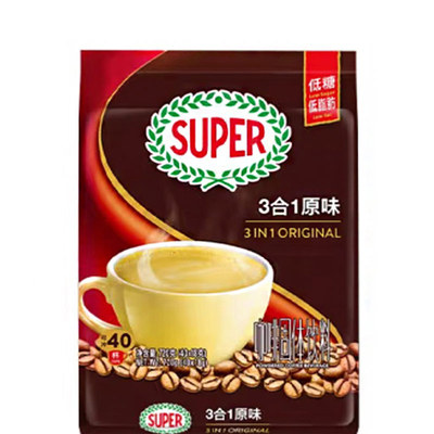 新加坡super超级咖啡三合一原味