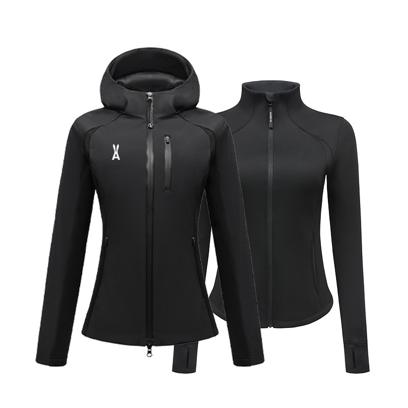 小腰精经典3.0｜AOT安欧兔户外修身软壳衣冲锋外套三合一女登山服