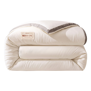 红豆新疆纯棉花被子被芯冬被加厚保暖冬天棉被单人春秋被四季通用