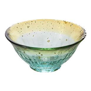 【日本直邮】Aderia亚德利亚津轻玻璃酒杯月明75ml金彩杯爽华颜值