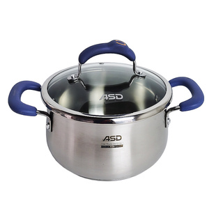 爱仕达20/22/24cm黛丽舍 304 不锈钢 复底 汤锅 炖锅GL1720B