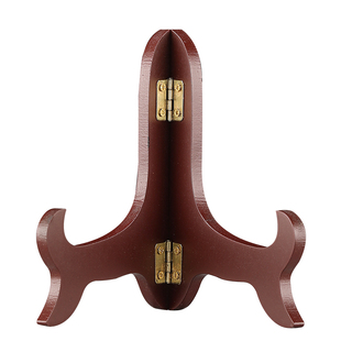 普洱茶饼架托茶叶置物架专用摆放支架仿鸡翅木茶架子功夫茶具配件