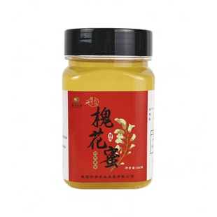 陕西永寿正宗农家槐花蜂蜜自然成熟原蜜无添加洋槐蜂蜜水白蜜