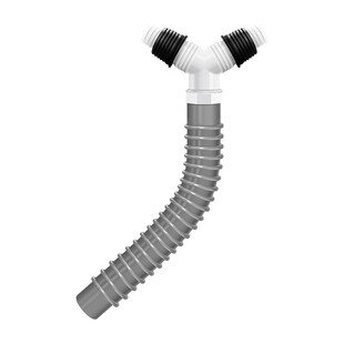 洗衣机排水管二合一Y型三头通下水道一拖二加长延长软管出水三通