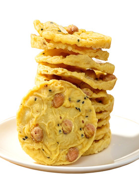 广东河源咸香脆铁勺饼