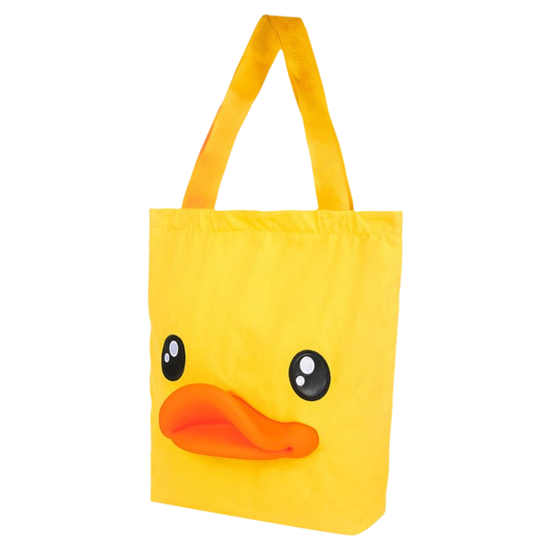 3D鸭嘴单肩帆布包B.Duck