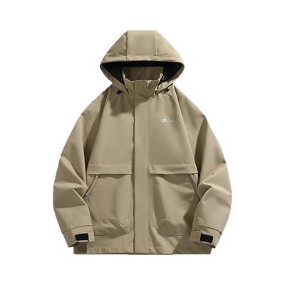 连帽春秋季宽松潮流百搭夹克外套