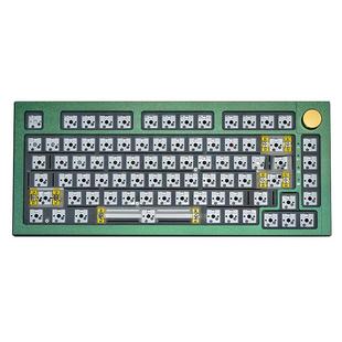 雷咖泽R75热插拔铝坨坨套件Gasket结构无线三模75%配列客制化键盘