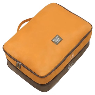 旅行衣物收纳袋双层压缩衣服收纳包出差旅行行李箱分装整理收纳袋