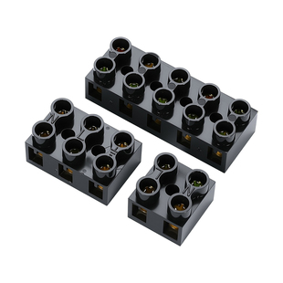 JX5铜接线端子排X5阻燃接线柱10A20A60A大电流电线连接器固定式