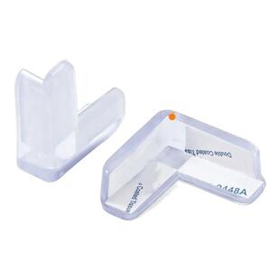 窗户防撞角可关窗铝合金内开窗扇包窗角贴透明儿童防磕碰防撞护角