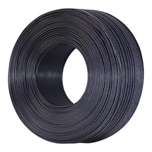 2468 26/24/22/20/18AWG线黑色平行并线黑注白双排电源线电子卷线