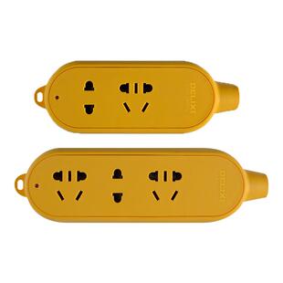 德力西插座不带线排插无线高温阻燃扛摔耐压工程电源插排拖线板