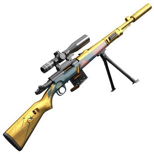 三角洲行动玩具枪m14周边枪 满改加兰德M14模型 悍迪软弹枪发射器