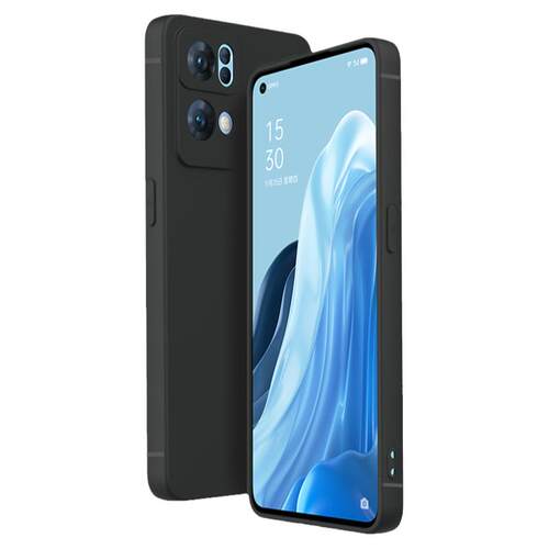 适用oppoReno9手机壳oppo Reno9Pro+磨砂硅胶0pp0全包镜头软壳防摔超薄男士女生新款保护套外壳黑色简约高级