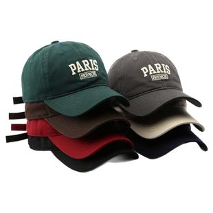 新款四季可用街头休闲时尚棒球帽韩式ins风百搭大头围男女鸭舌帽