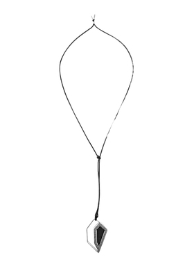 sdeer圣迪奥不规则蜡绳吊坠项链