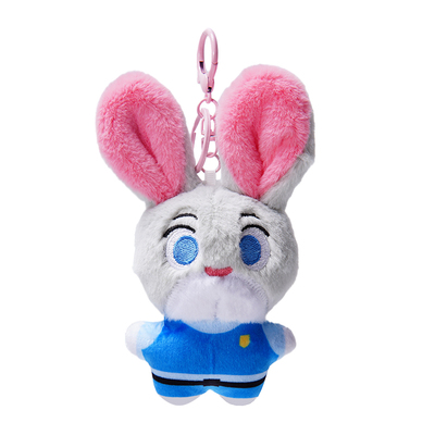 疯狂动物城钥匙扣朱迪毛绒公仔