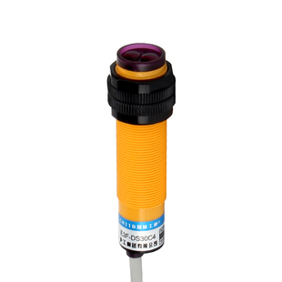 沪工自动化光电开关E3F-DS60C4系列E3F-DS100C4传感器