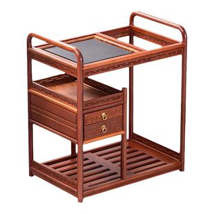 花梨木移动茶车茶台烧水壶一体家用客厅全自动泡茶桌功夫茶具套装