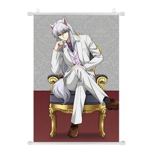 幽游白书周边 幽助 桑原 飞影 小阎王 二次元挂画卧室壁画海报