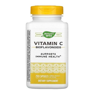 香港直发Nature'S Way自然萃维维生素C生物黄铜补充膳食250粒