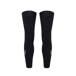 MBO男女保暖抓绒腿套AL169黑色秋冬新款户外骑行装备运动耐磨膝套