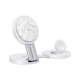 正浩EcoFlow【超能新品】Qi2.2三合一磁吸折叠式无线充电器支架便携小巧适用苹果17/Airpods/Apple Watch