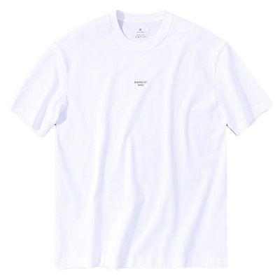 MrBu布先生夏季短袖T恤白色简约