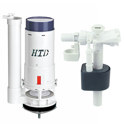 连体水阀套装上进洁具htd座便器