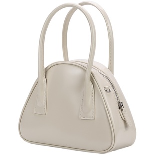 2025新款PAYME牛皮开边珠贝壳包手提单肩斜挎包女