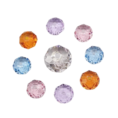 施华洛5040车轮珠扁珠通孔串珠