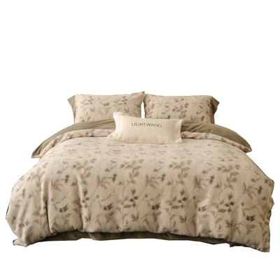 轻奢牛奶绒床单款四件套