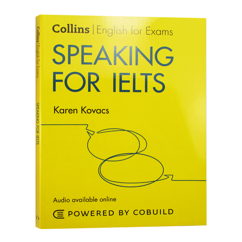 Speaking for IELTS 新版 柯林斯雅思口语 英文原版雅思考试工具书 进口教辅书籍 可搭词汇阅读听力写作语法