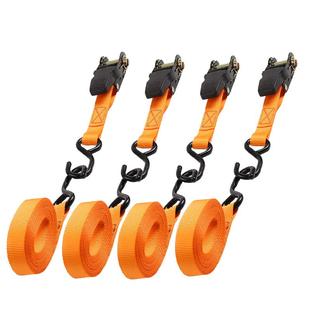 货车货物捆绑带拉紧器越野车自驾专用棘轮行李固定带25mm涤沦绑带