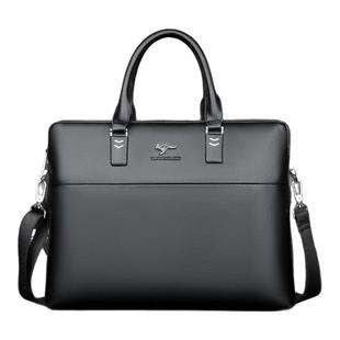 帅桐袋鼠男士包包平板手提包商务包公文包男款单肩斜挎包休闲挎包