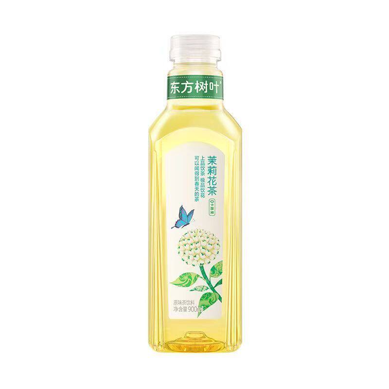农夫山泉东方树叶  900ml无糖茉莉花茶乌龙茶红茶绿茶青柑普洱茶